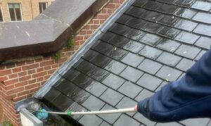 Hoe zorg je ervoor dat je de dakgoot zo veilig mogelijk schoonmaakt